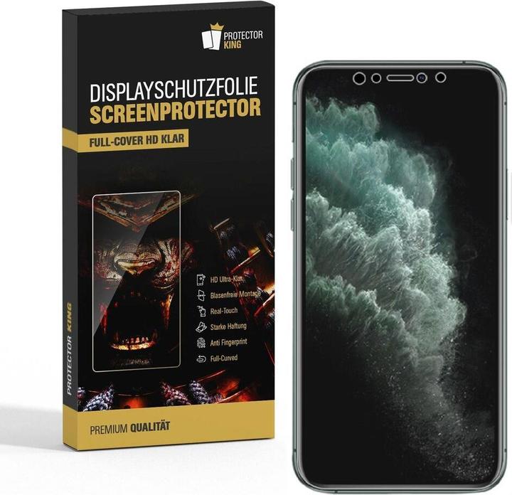 Actual product image Protectorking 1x premium screen protector 3D CLEAR (1 Piece, Apple iPhone 11 Pro)