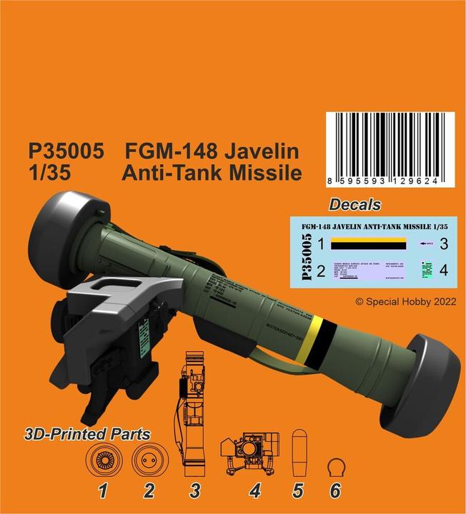 Productafbeelding CMK FGM-148 Javelin Anti-Tank Raket
