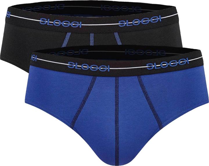 Schwarz/Blau