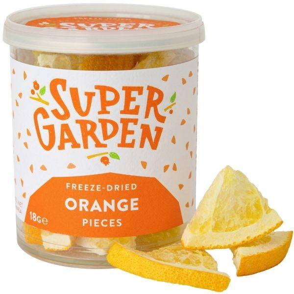 Actual product image Super Garden Orange pieces freeze-dried (18 g)