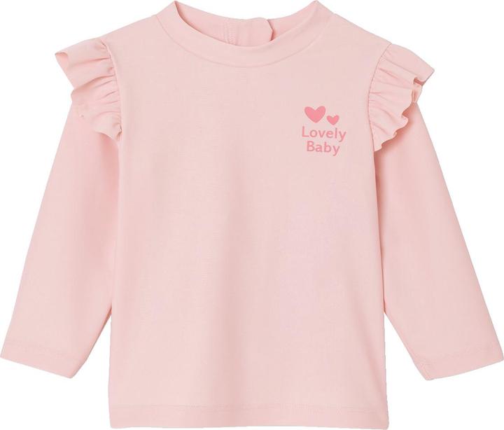 Vertbaudet Langärmeliges Mädchen Baby Badeshirt mit UV-Schutz