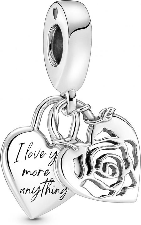 Image du produit Pandora Charms/breloques coeur-serrure rose (Argent sterling 925)