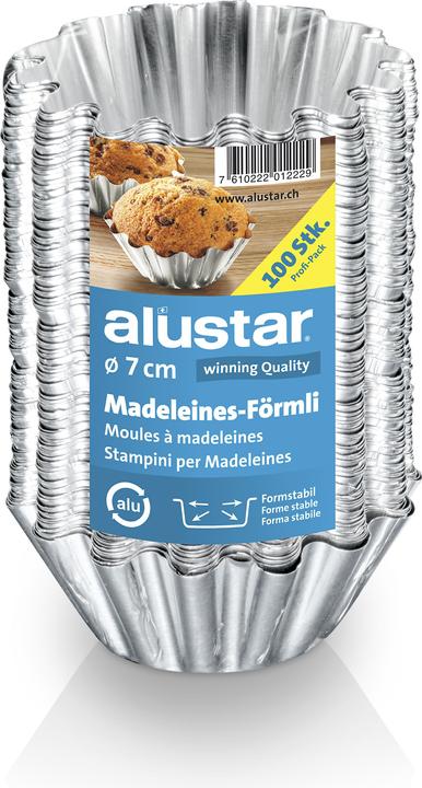 Actual product image Alustar Madeleine mould (7 cm)
