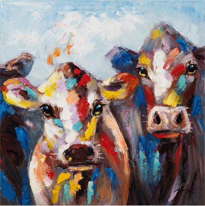 Actual product image Schubiger Colorful cows (60 x 60 cm)