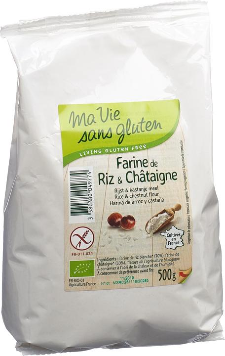 Ma vie sans Gluten Mehl Reis und Kastanie (500 g)