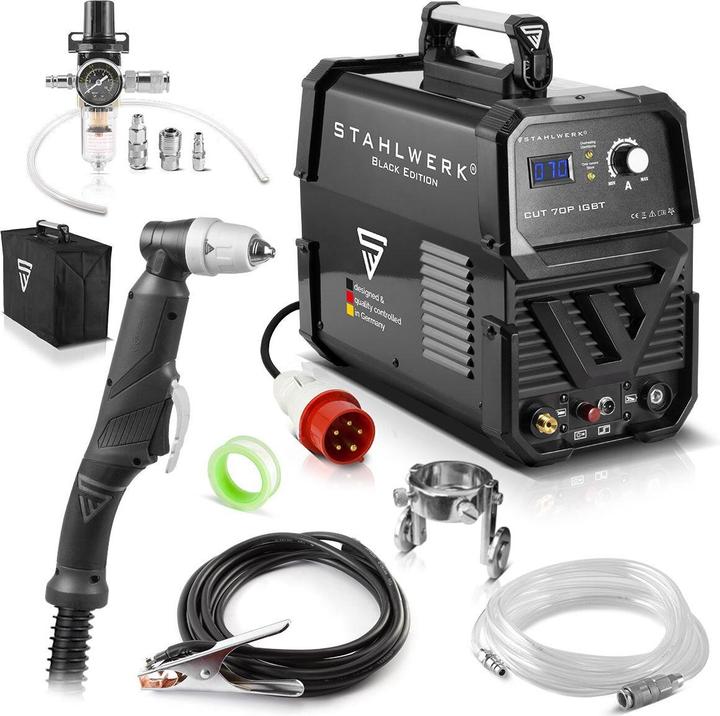 Produktbild Stahlwerk Plasmaschneider CUT 70 P IGBT mit 70 Ampere und Pilot-Zündung