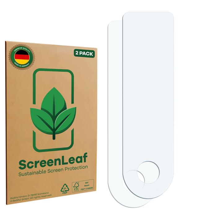 Actual product image ScreenLeaf Screen Protector sustainable Screen Protection, clear, anti-scratch