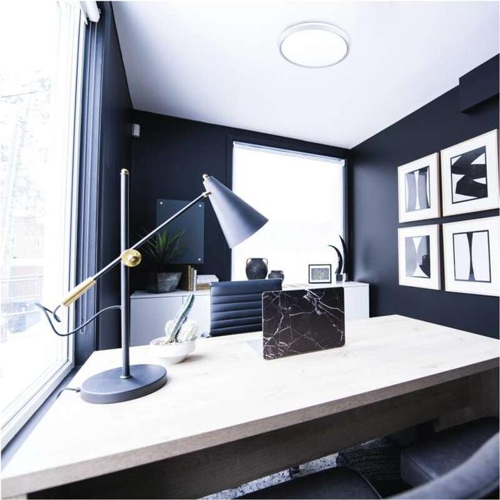 Image du produit Emos Lampe LED LIVI 50 cm, 45 W, blanc chaud/froid, intensité lumineuse variable avec télécommande (2700 lm)