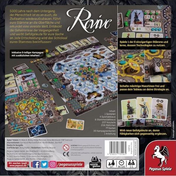 Actual product image Pegasus Revive, board game, 1-4 players, from 12 years (DE edition) (German)
