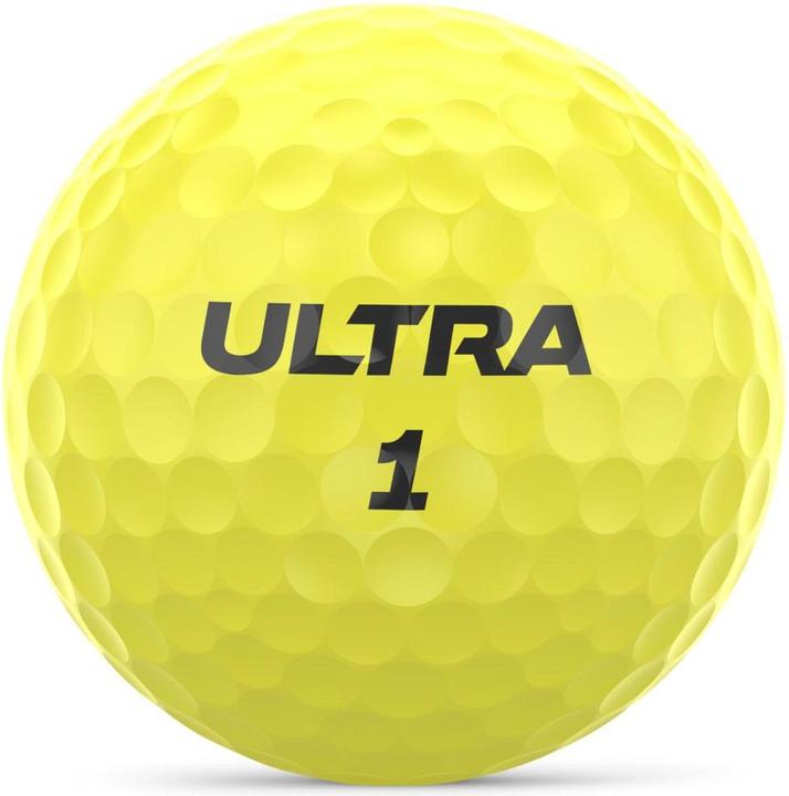 Actual product image Wilson Golf Balls Ultra Distance Yellow 15 Pack