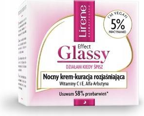 Produktbild Lirene Effect Glassy Night Cream - Brightening Treatment, 50 Ml (50 ml)