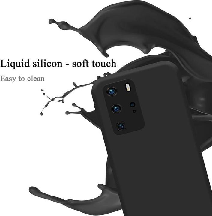 Actual product image Cadorabo TPU Liquid Silicone Case Cover (Huawei P40 Pro+)
