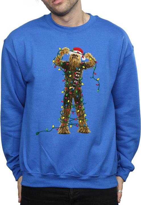 Produktbild Star Wars Chewbacca Christmas Lights Sweatshirt (M)