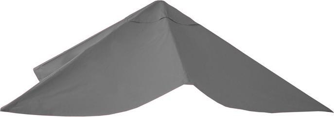 Image du produit Swisshandel24 Housse pour parasol de luxe, housse de parasol de rechange, 3,5x3,5m (Ø4,95m) polyester 4kg - anthra (3.50 m)