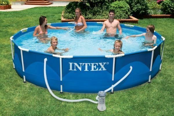 Actual product image Intex Metal Frame Pool (Ø 457 x 84 cm)
