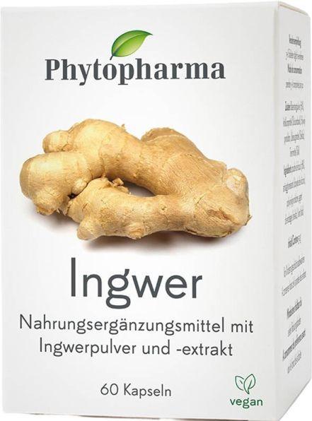 Produktbild Phytopharma Ingwer (1 Stück, Kapseln, 55 g)