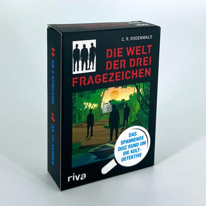 Produktbild Die Welt der Drei Fragezeichen – Das spannende Quiz rund um die Kultdetektive (Deutsch)