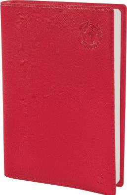 Produktbild Quo Vadis Eurotextagenda Equology QV1281892 12M, rot ms, 12x17cm (A5, Deutsch, Englisch, Französisch, Spanisch, Niederländisch)