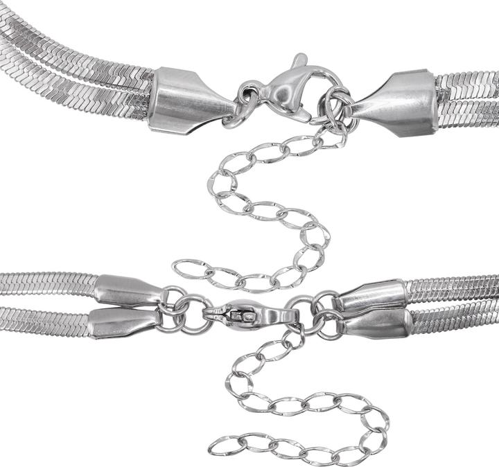 Image du produit Heideman Set Breda argenté (100% acier inoxydable)