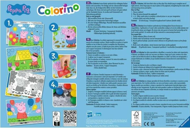 Immagine prodotto Ravensburger Gioco per bambini Peppa Pig Colorino (Tedesco, Spagnolo, Francese, Olandese, Italiano, Portoghese, Inglese)