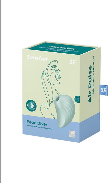 Actual product image Satisfyer Pearl Diver Air Pulse Stimulator
