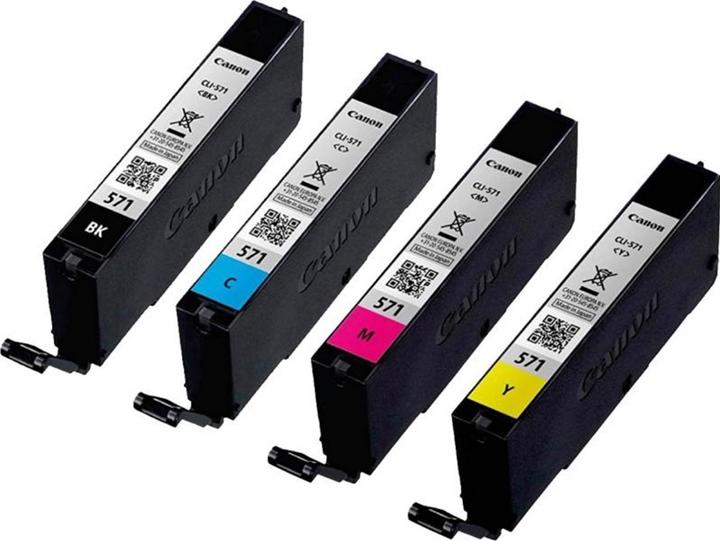 Actual product image Canon Cli-571 (M, FC, Y, C)
