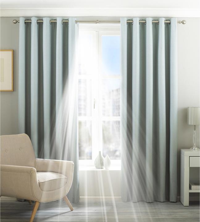 Actual product image Riva Home Eclipse blackout curtains with eyelets (229 x 183 cm)