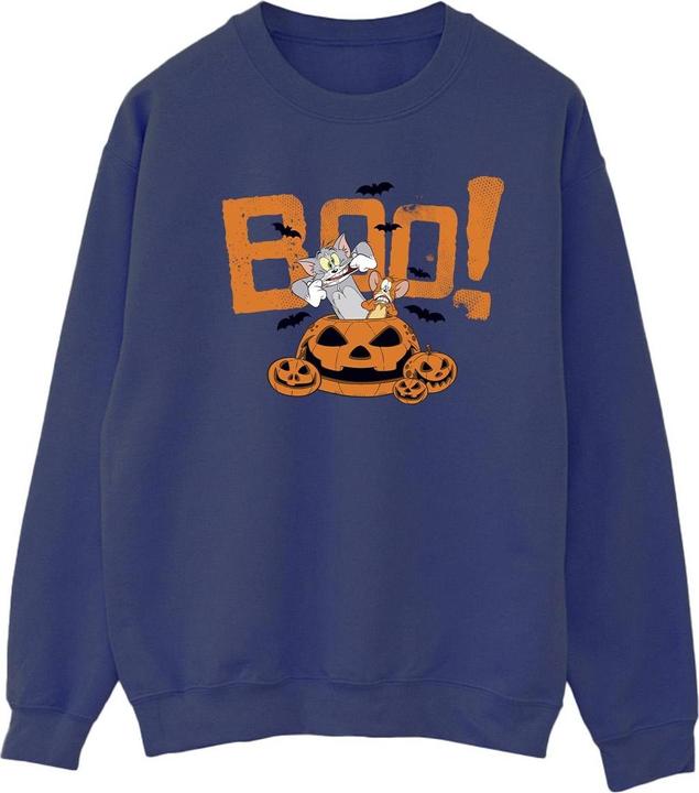 Actual product image Tom & Jerry Womens/Ladies Halloween Boo! Sweatshirt (S)