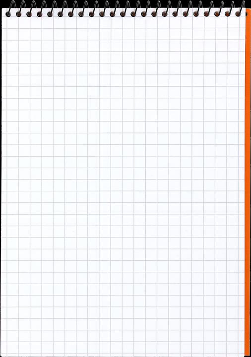 Actual product image Oxford School Block (A5, Checked, Hardcover)