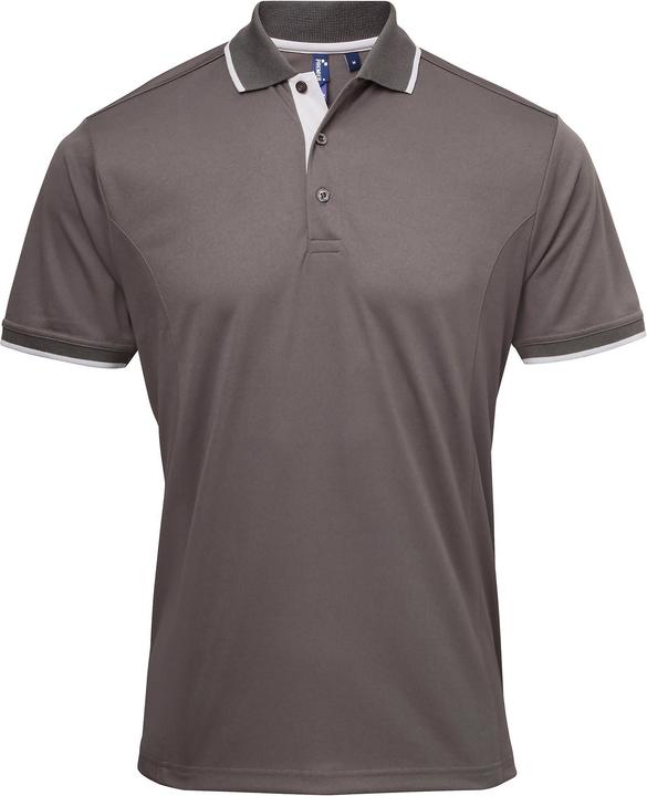 Premier Kontrast Coolchecker Polo Shirt