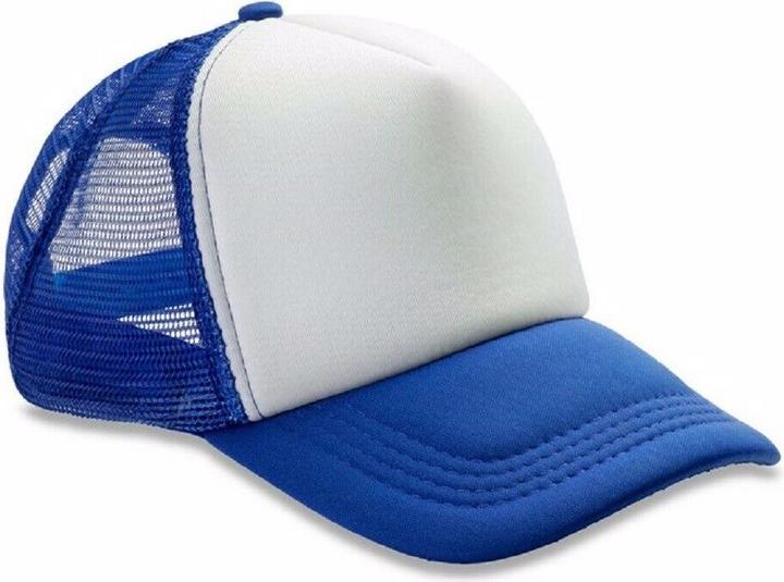 Bleu roi/Blanc