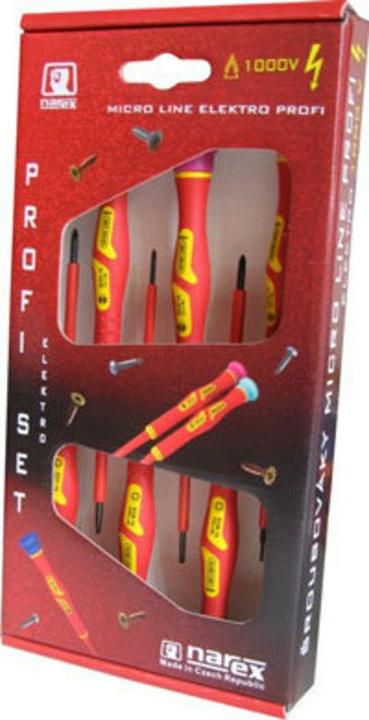 Narex Screwdriver set PL/PH/PZ 1000V MICRO, 862641