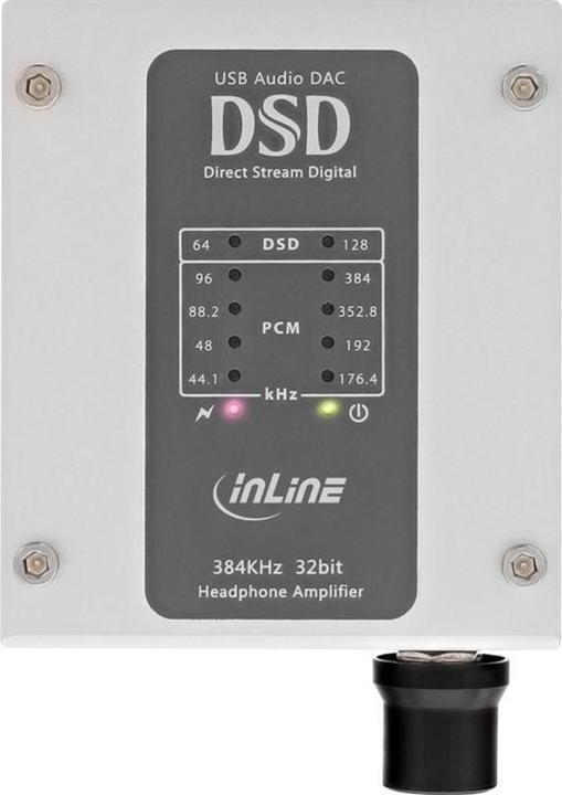 Actual product image InLine AmpUSB (USB-DAC)