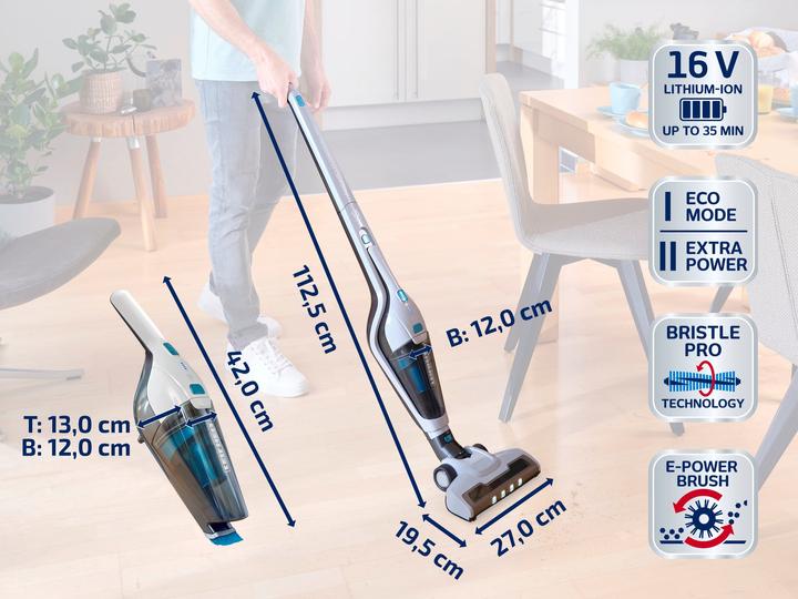 Produktbild Leifheit Rotaro PowerVac 2in1 16V