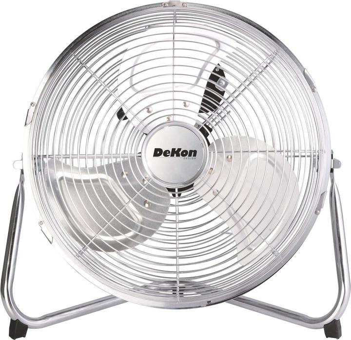Actual product image Deko B 130 floor fan chrome 55W 30cm 3 steps (70344)