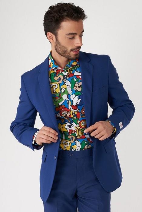 Actual product image OppoSuits Super Mario - Nintendo (S)
