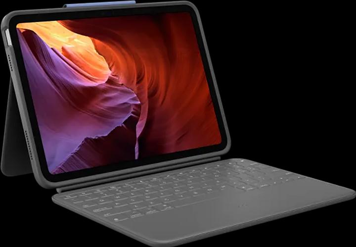 Actual product image Logitech Rugged Lite (DE, iPad 2021 (9th Gen), iPad 2019 (7th gene), iPad 2020 (8. Gen))