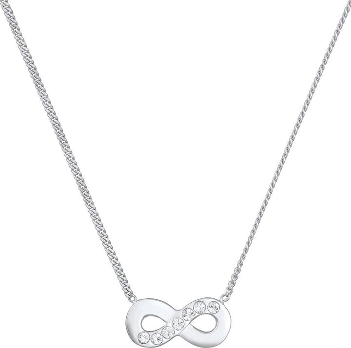 Produktbild Elli Infinity (925er Sterling Silber, Glaskristall, 40 cm)