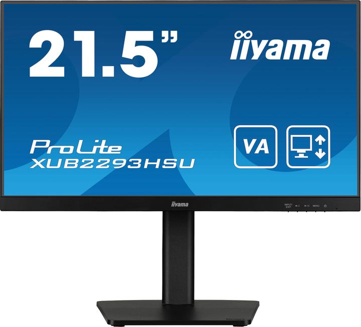 Produktbild iiyama Monitor XUB2293HSU-B7 (1920 x 1080 Pixel, 21.50")