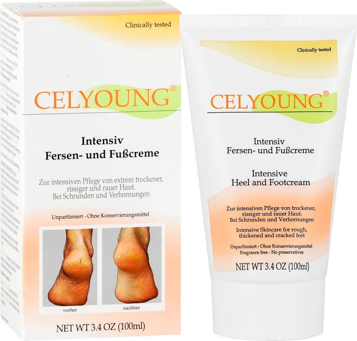 Actual product image Celyoung Int Heel & Foot (Foot cream & foot gel, 100 ml)