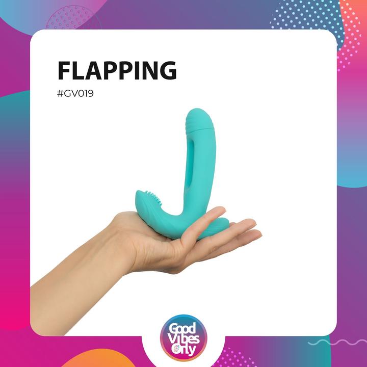 Actual product image Good Vibes Only Gina - Flapping G-spot Vibrator