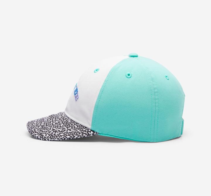 Image du produit Domyos Casquette multisport ajustable bébé mixte, Blanc et vert (Taille unique)