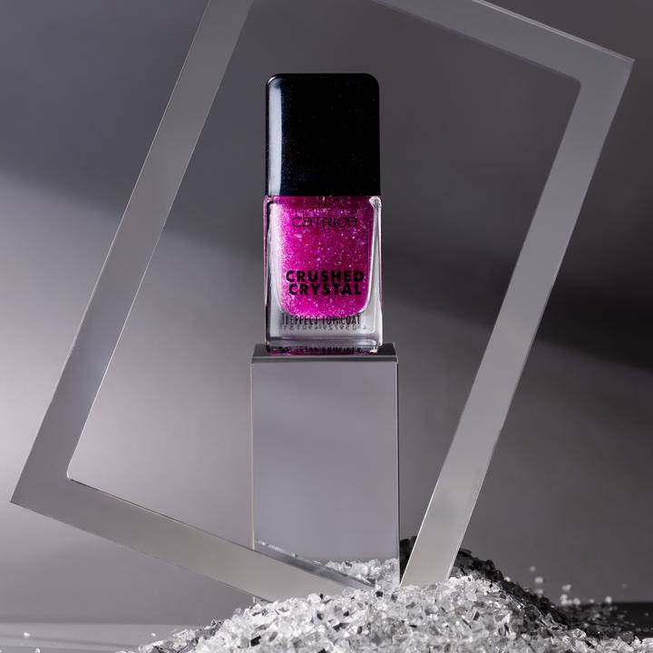 Actual product image Catrice Crushed Crystal Effect Top Coat (Amethyst aura, Top coat)