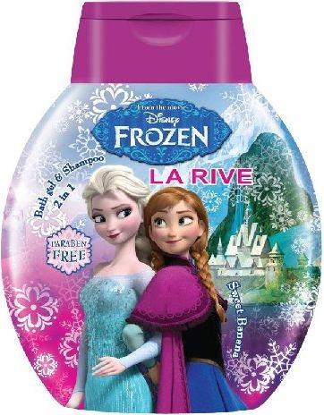 Produktbild La Rive Disney Frozen 2in1 BATH GEL & SHAMPOO 250ml (250 ml, Flüssiges Shampoo)