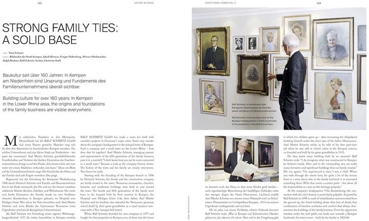 Produktbild Exceptional Homes Since 1864 (Deutsch, Englisch, Ralf Schmitz, Iris Rodriguez, Tanja Pabelick, Bettina Schneuer, André Michel Wyst, Axel Martin Schmitz, Florian Siebeck, Rainer Haubrich, 2023)