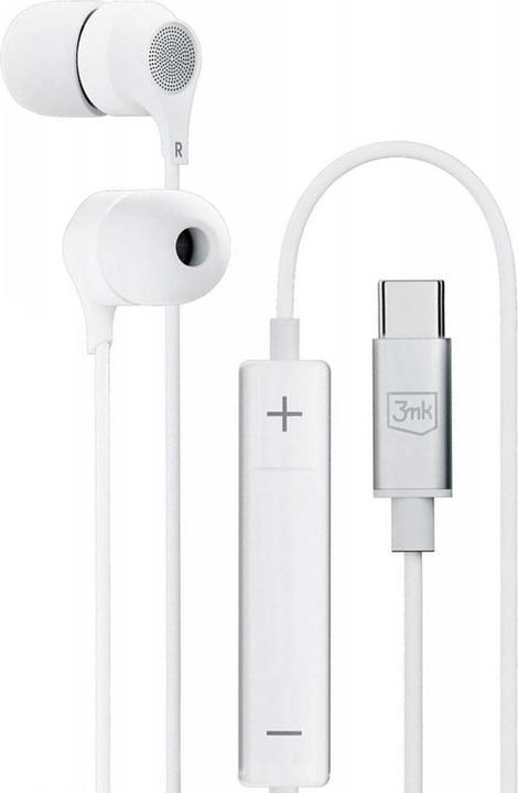 Image du produit 3MK Ecouteurs filaires USB-C (pas de réduction du bruit, Filaire)