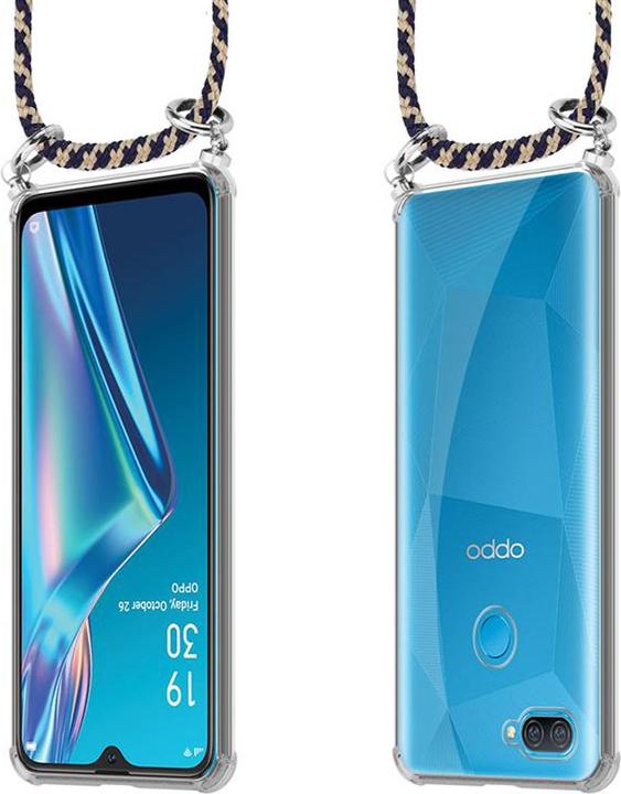 Produktbild Cadorabo TPU Handy Kette SILBER Cover