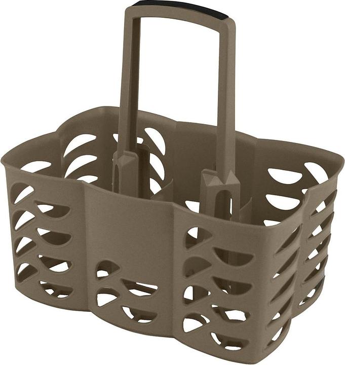 Actual product image GIES Bottle carrier 6 bottles taup (Wine bottle holder)