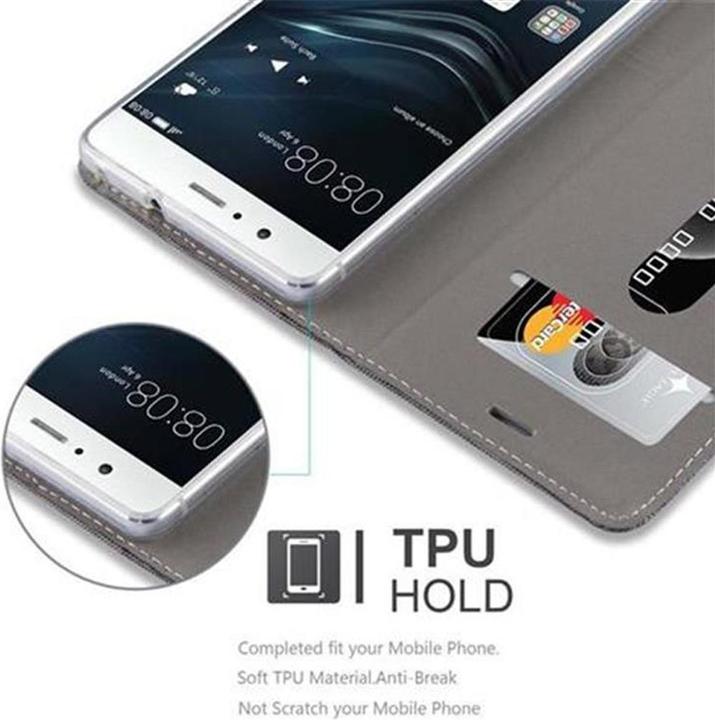 Produktbild Cadorabo Book Jeans Optik Cover (Huawei G9 Lite)