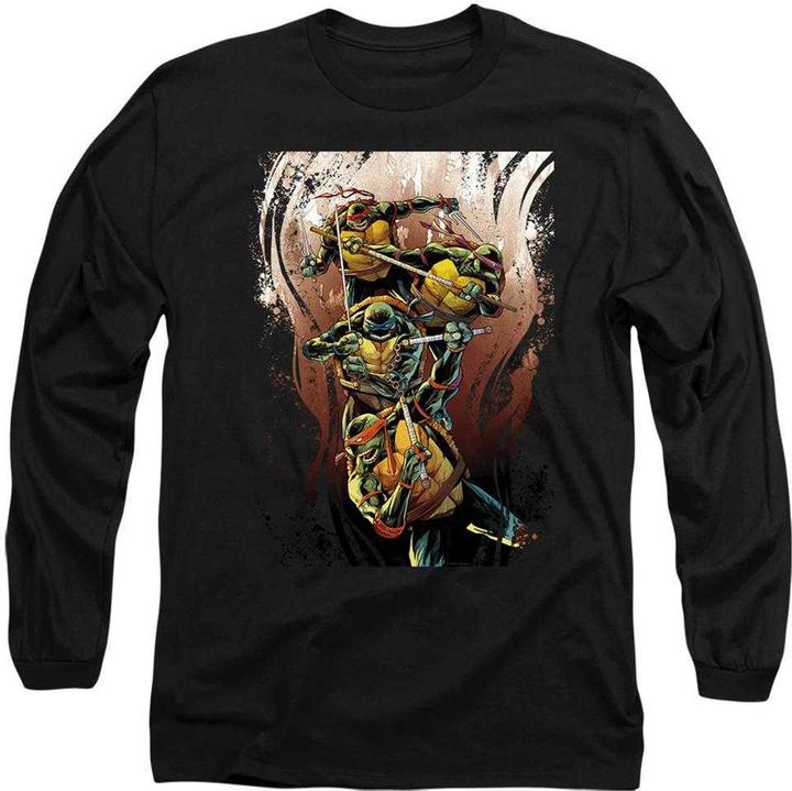 Immagine prodotto Teenage Mutant NT Earthy Rainbow Warriors Maglietta Adulto Unisex (S)